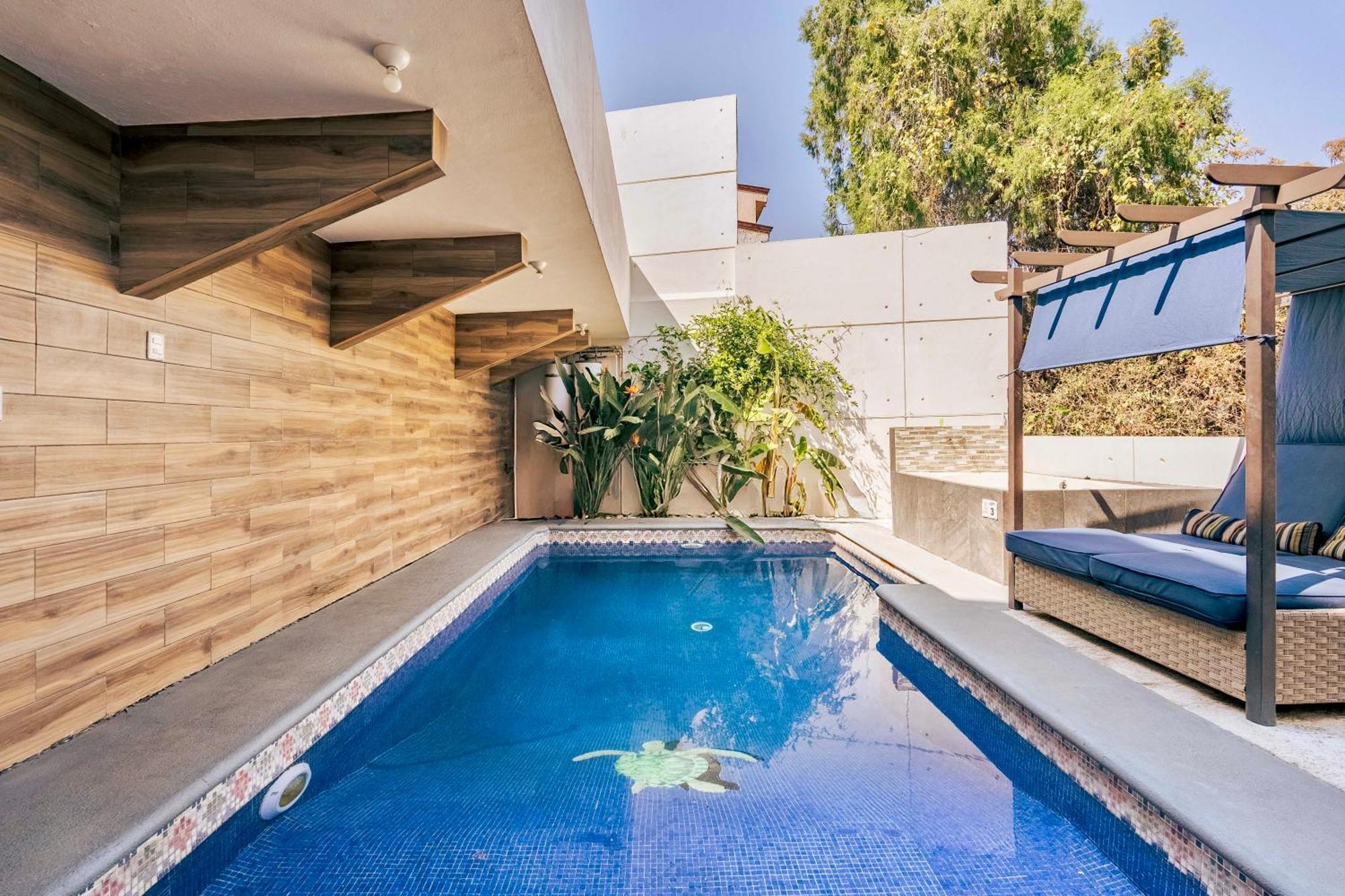 Loft Arte Y Diseno Alberca Climatizada, Amenidades Y Lujo, Terraza Privada Con Asador De Carbon, Cuernavaca Somos Los Unicos Que Te Ofrecemos Para Tu Uso Personal Y Exclusivo 2 Jacuzzis Con Agua Caliente Y Sistema De Hidromasaje Tipo Spa Exterior foto